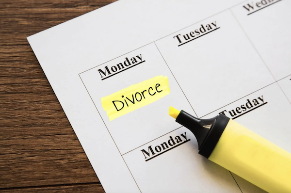 First Steps in a Traditional Divorce Case